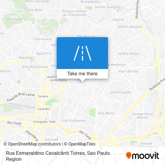 Rua Esmeraldino Cavalcânti Torres map