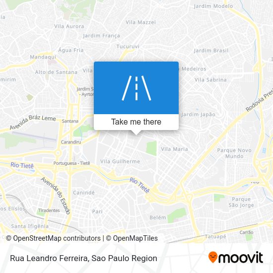 Rua Leandro Ferreira map