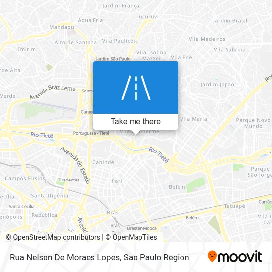 Rua Nelson De Moraes Lopes map