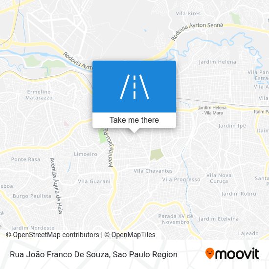 Rua João Franco De Souza map