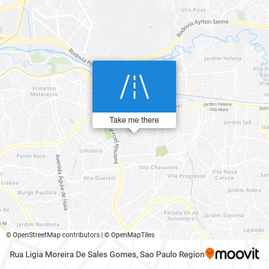 Rua Ligia Moreira De Sales Gomes map