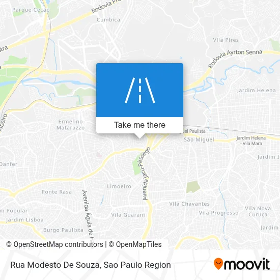 Rua Modesto De Souza map