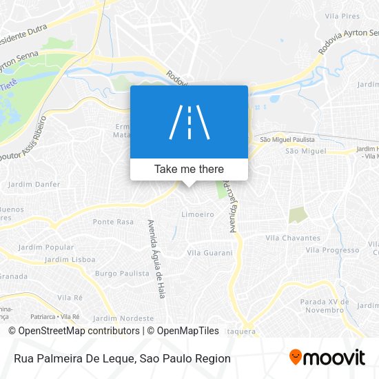 Rua Palmeira De Leque map