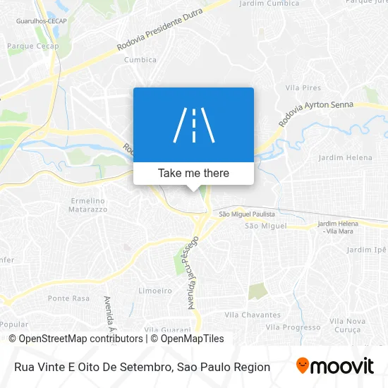 Rua Vinte E Oito De Setembro map