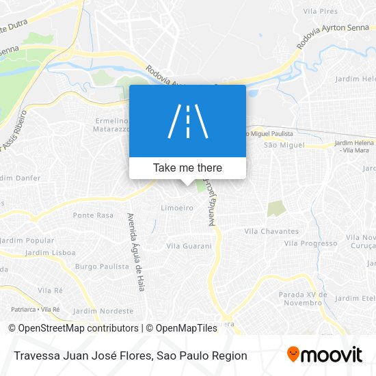 Travessa Juan José Flores map