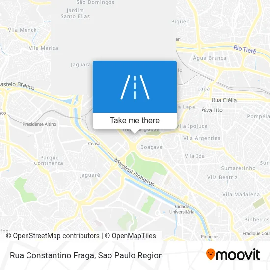 Rua Constantino Fraga map