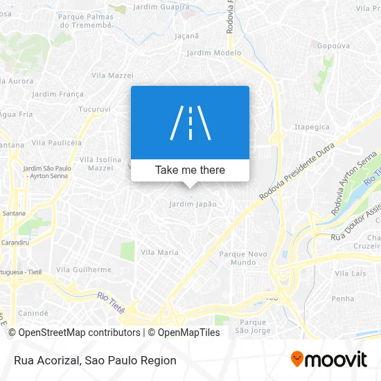 Rua Acorizal map