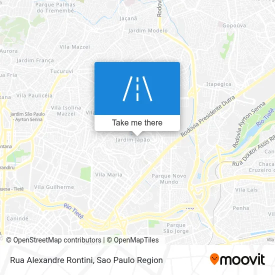 Rua Alexandre Rontini map