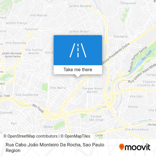 Rua Cabo João Monteiro Da Rocha map