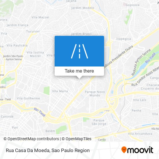 Rua Casa Da Moeda map