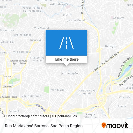 Rua Maria José Barroso map