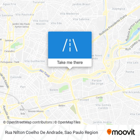 Rua Nílton Coelho De Andrade map