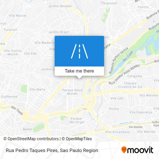 Rua Pedro Taques Pires map