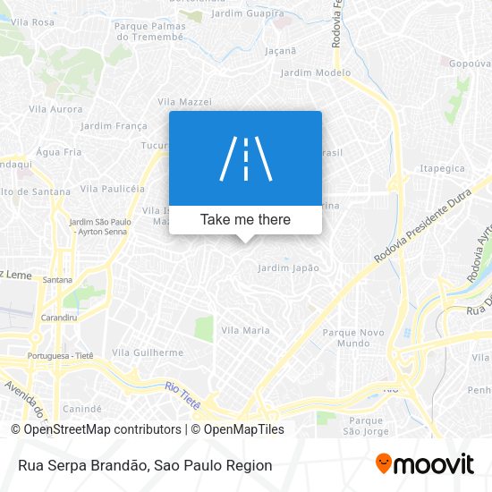 Rua Serpa Brandão map