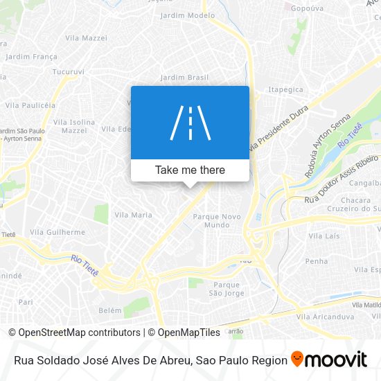 Rua Soldado José Alves De Abreu map