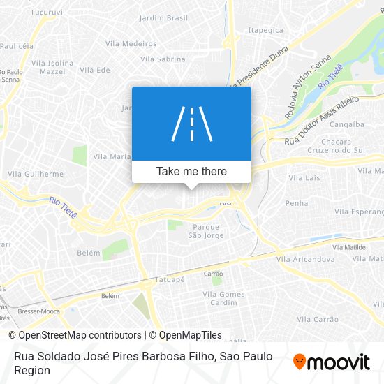 Rua Soldado José Pires Barbosa Filho map