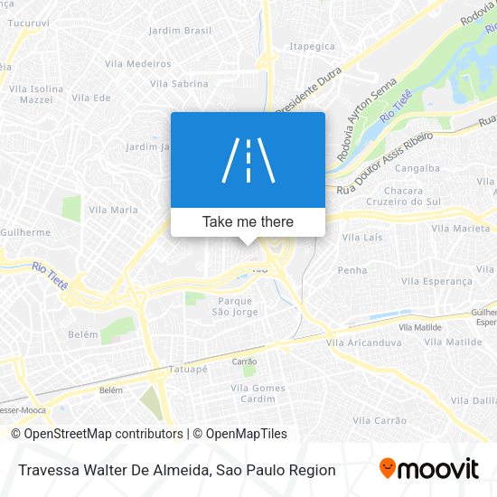 Travessa Walter De Almeida map