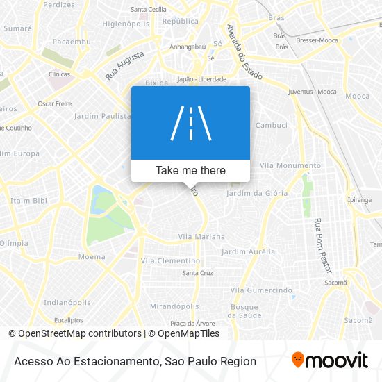 Acesso Ao Estacionamento map