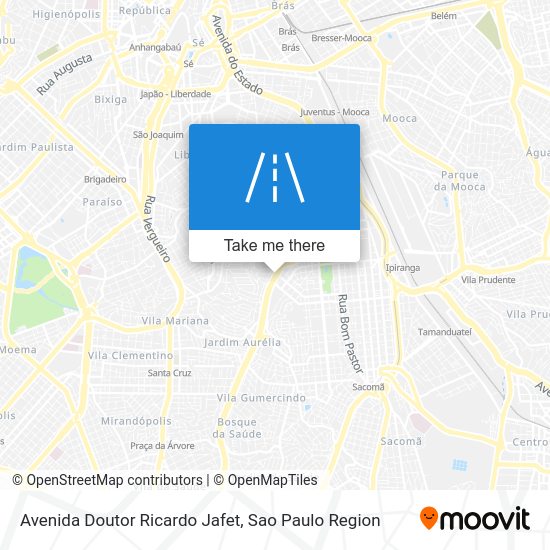 Avenida Doutor Ricardo Jafet map