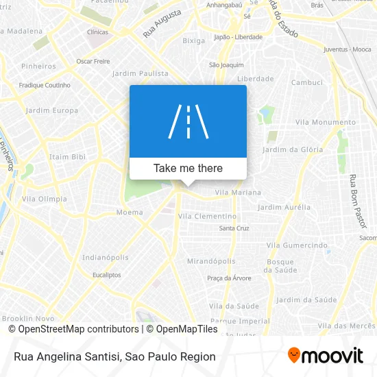Rua Angelina Santisi map