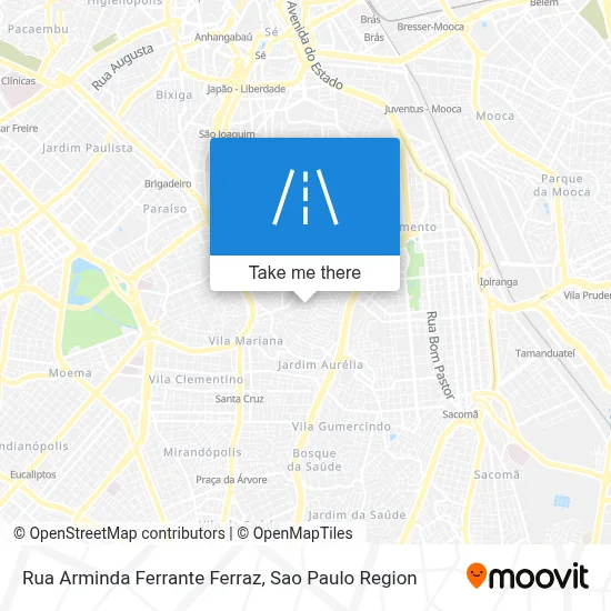 Rua Arminda Ferrante Ferraz map