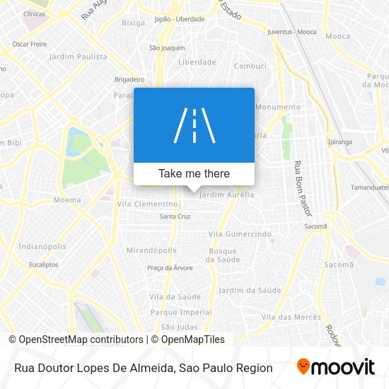 Rua Doutor Lopes De Almeida map