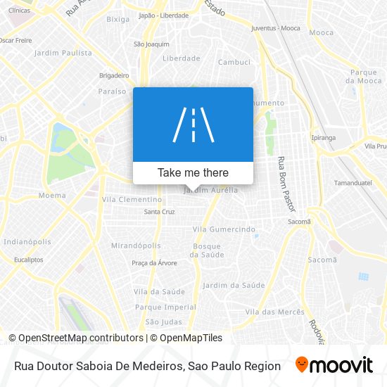 Mapa Rua Doutor Saboia De Medeiros