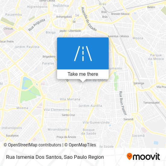 Rua Ismenia Dos Santos map