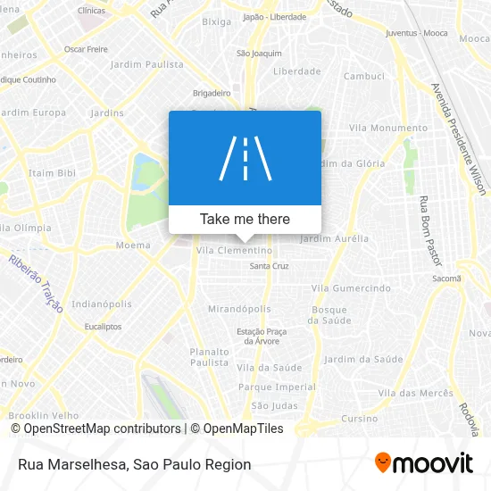 Rua Marselhesa map