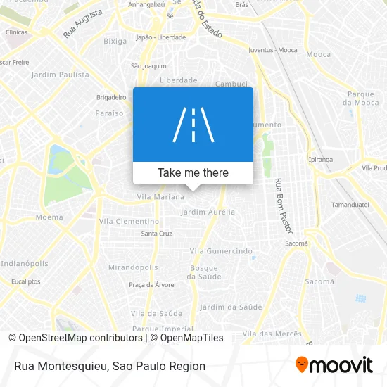 Rua Montesquieu map