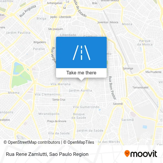 Rua Rene Zamlutti map