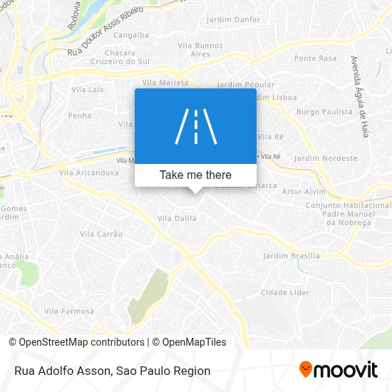 Rua Adolfo Asson map