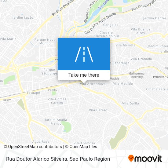 Rua Doutor Alarico Silveira map
