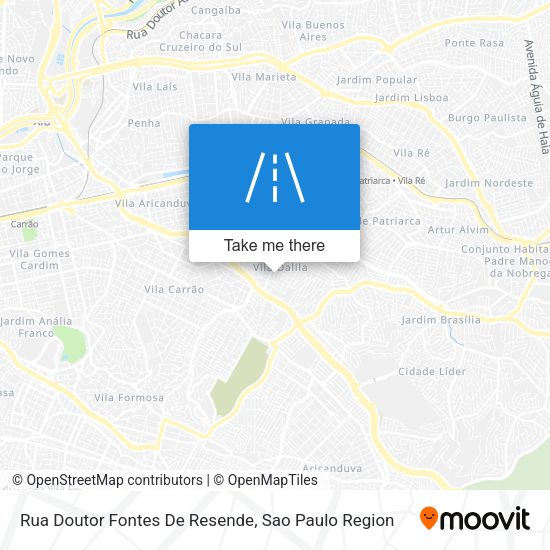 Rua Doutor Fontes De Resende map