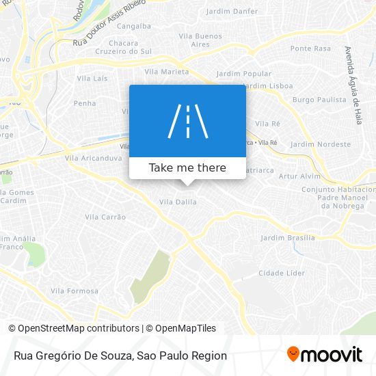 Rua Gregório De Souza map