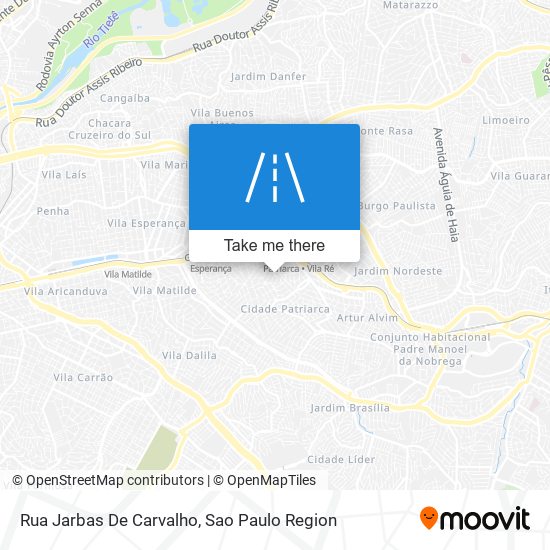 Rua Jarbas De Carvalho map