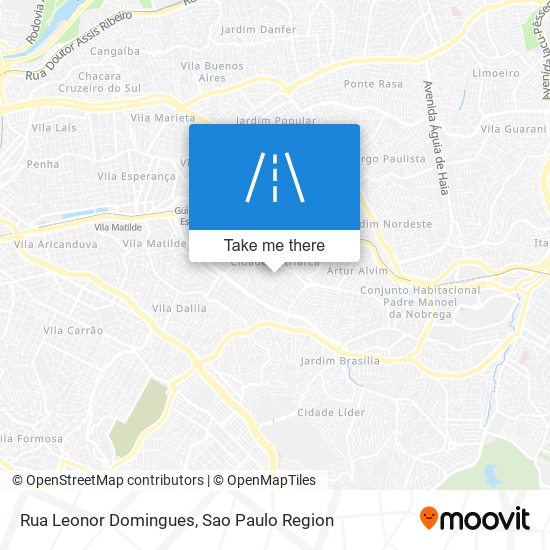 Rua Leonor Domingues map