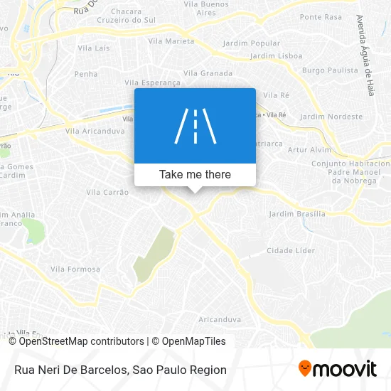 Rua Neri De Barcelos map
