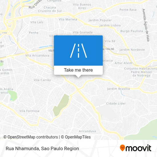 Rua Nhamunda map