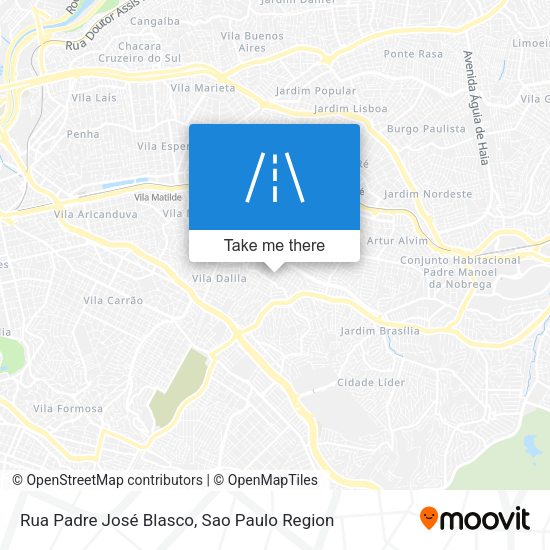 Rua Padre José Blasco map
