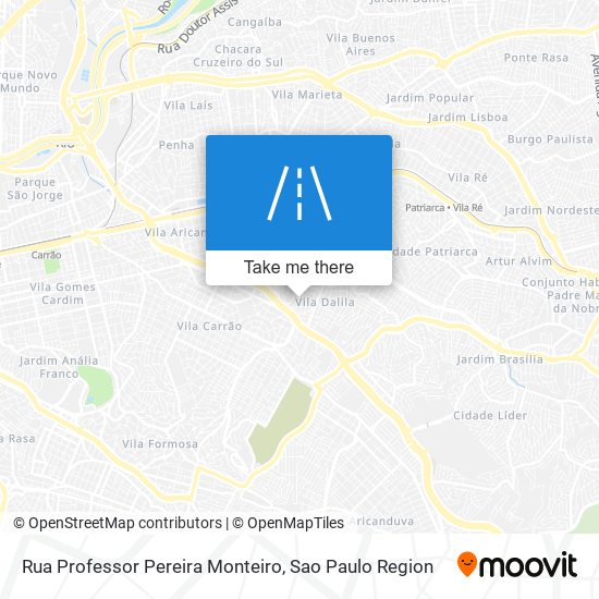 Rua Professor Pereira Monteiro map