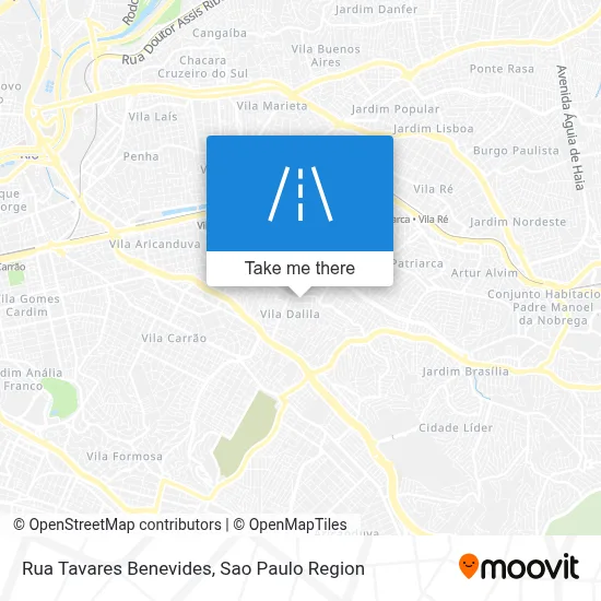 Rua Tavares Benevides map