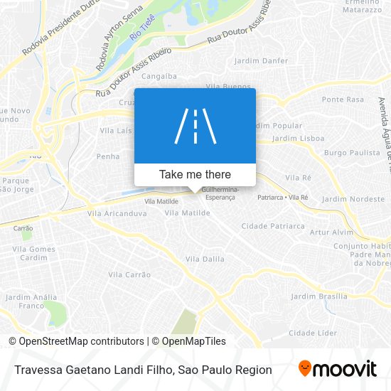 Travessa Gaetano Landi Filho map