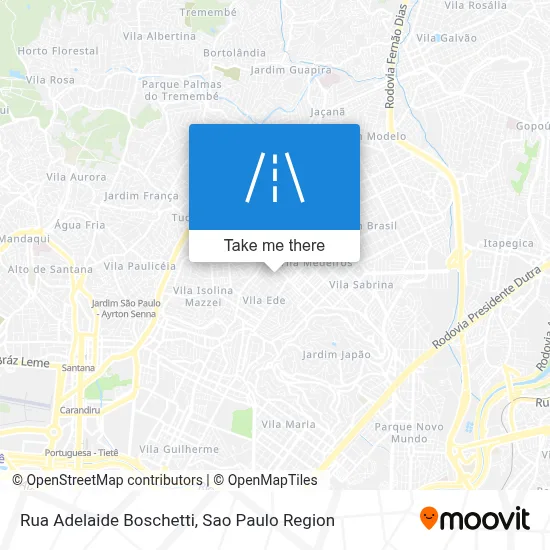 Rua Adelaide Boschetti map