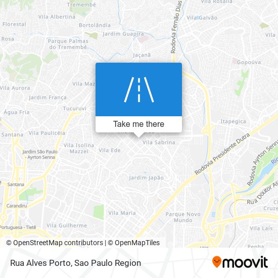 Rua Alves Porto map