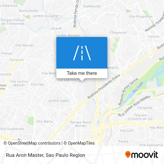 Rua Aron Master map