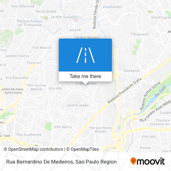 Rua Bernardino De Medeiros map