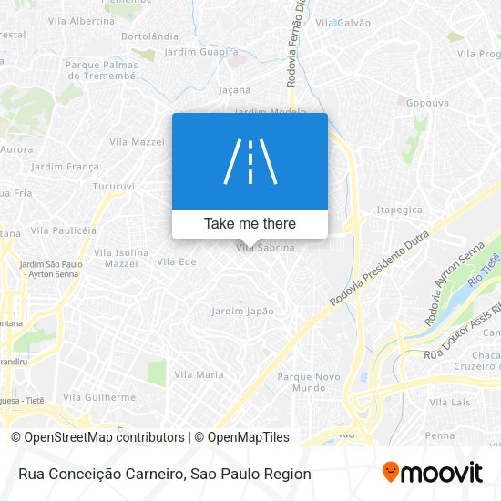 Rua Conceição Carneiro map