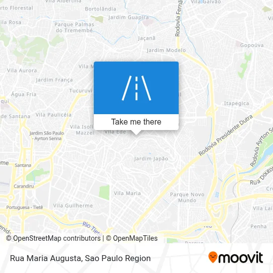 Rua Maria Augusta map