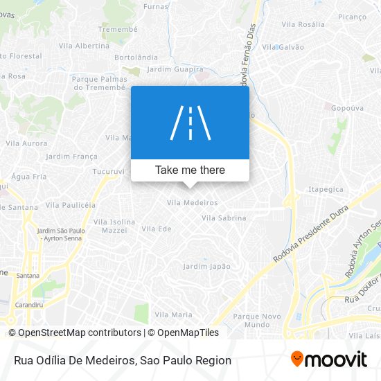 Rua Odília De Medeiros map